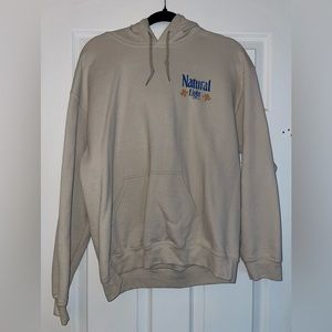 Natural Light Beige Hoodie